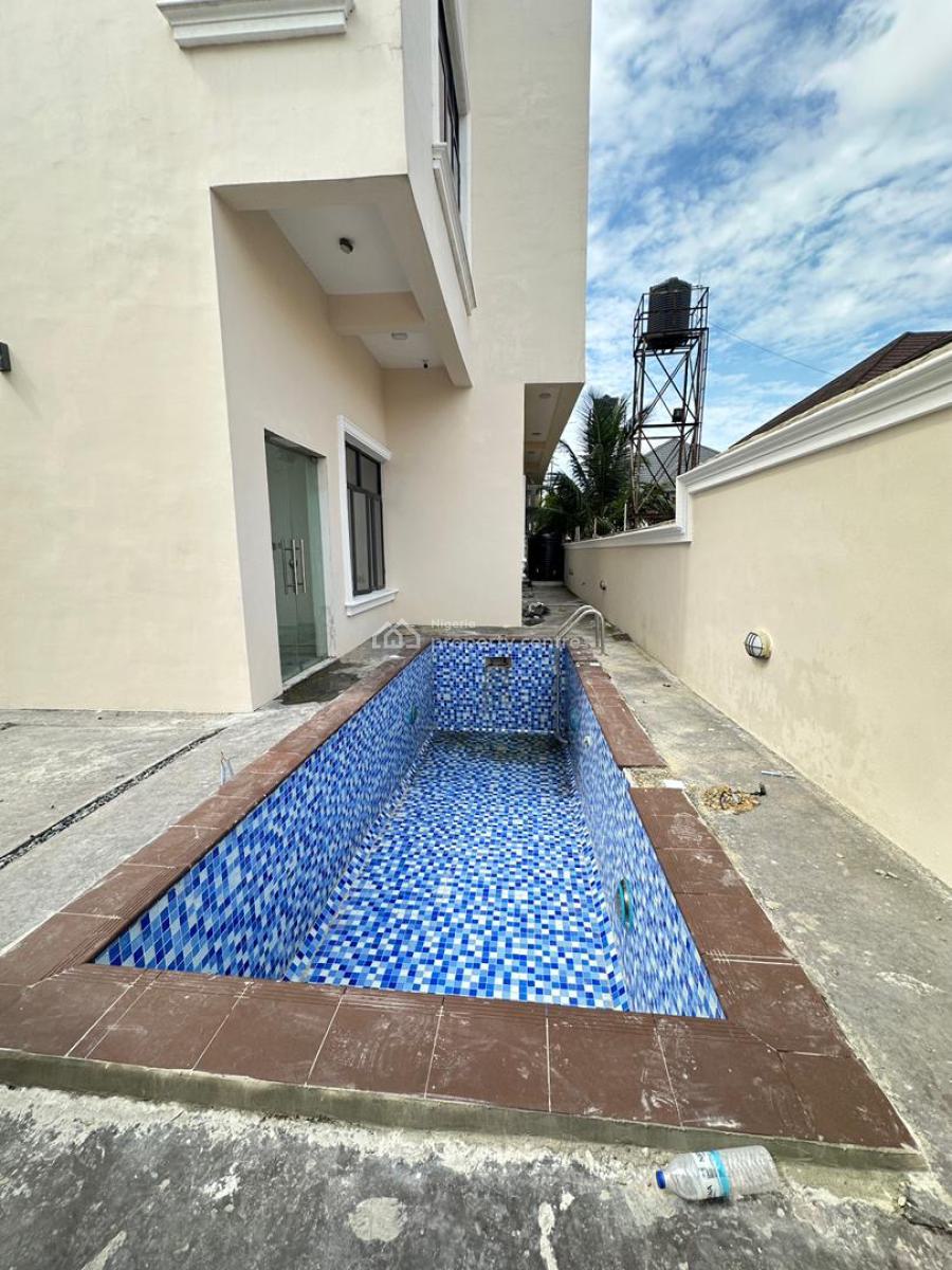 Spacious 5 Bedroom Detached with Bq, Cinema and Pool, Comes with Two Bq, Cinema and Pool, Lekki Phase 1, Lekki, Lagos, Detached Duplex for Sale