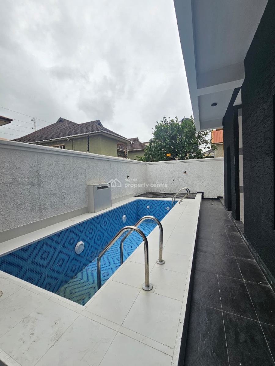 Luxury Spacious 4 Bedroom Detached Duplex with Bq, Pool and Cinema, with Bq, Pool and Cinema, Lekki Phase 1, Lekki, Lagos, Detached Duplex for Sale