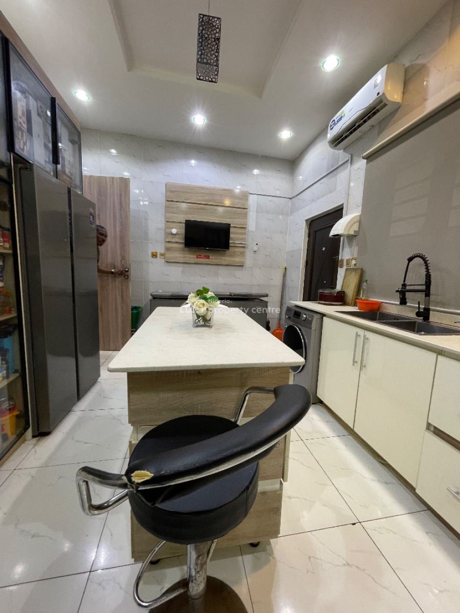 Fully Furnished 4 Bedroom Fully Detached Duplex with a Bq and a Swimming Pool, Gra, Ikota, Lekki, Lagos, Detached Duplex for Sale