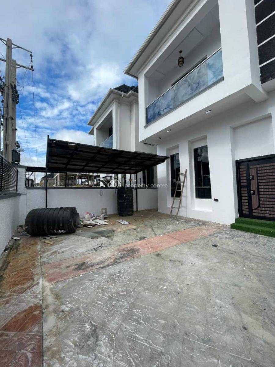 Beautiful 4 Bedroom Detached Duplex + Bq in a Call-in and Secured Estate, Before Lbs Abraham Adesanya, Ajah, Lagos, Detached Duplex for Rent