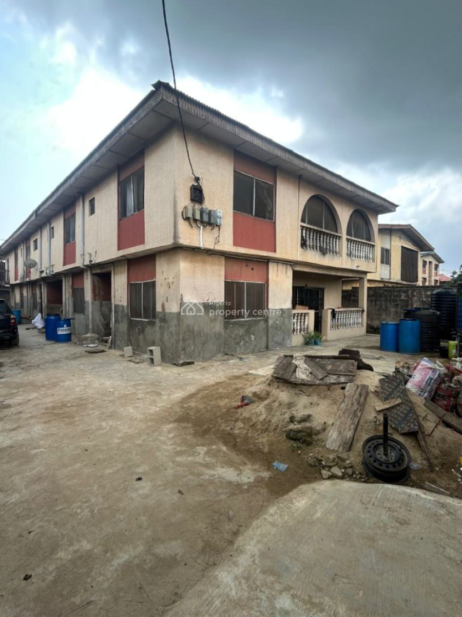 Distressconsisting of 1 Unit of 3-bedroom Flat ,3 Units of 2-bedroom, Irawo, Off Ikorodu Road, Ikorodu, Lagos, Block of Flats for Sale