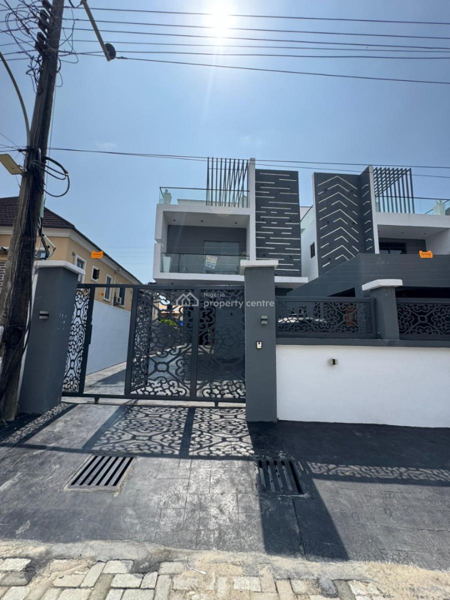 Exquisite Luxury 5 Bedroom Detached Duplex with Swimming Pool, Comes with a Rooftop Terrace,  Spacious Ensuite Rooms, Bq, Ikota, Lekki, Lagos, Detached Duplex for Sale