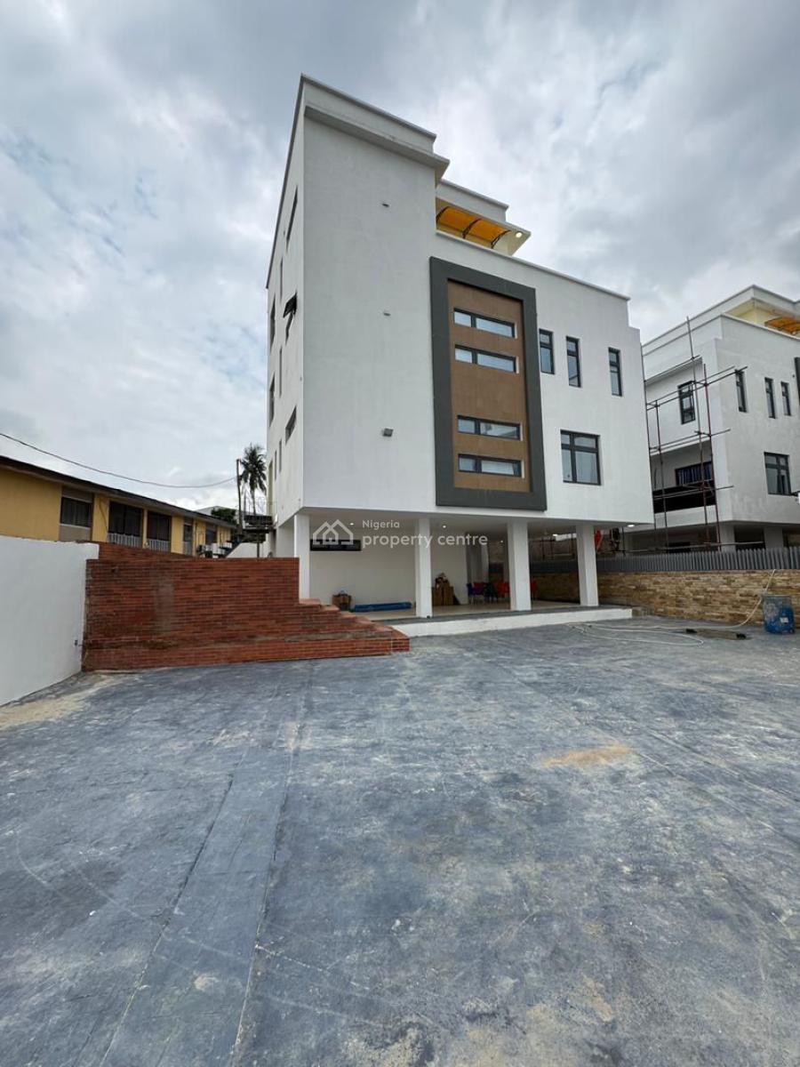 Sophisticated 5 Bedroom Fully Detached Duplex Plus Pool, Gym Room, Bq, Contemporary Spacious Home with Pool, Gym, Roof Terrace, Bq, Maryland, Lagos, Detached Duplex for Sale