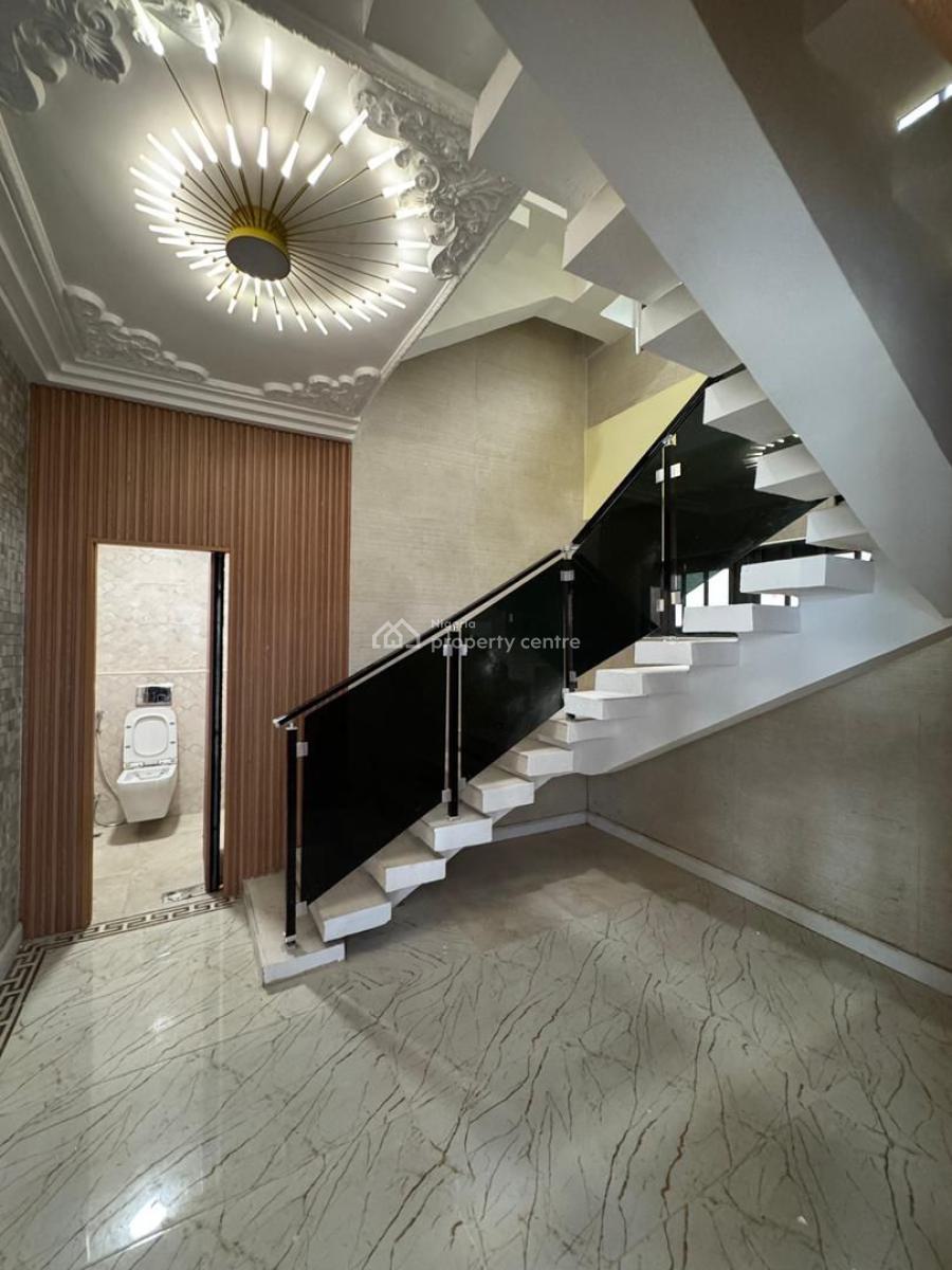 Sophisticated 5 Bedroom Fully Detached Duplex Plus Pool, Gym Room, Bq, Contemporary Spacious Home with Pool, Gym, Roof Terrace, Bq, Maryland, Lagos, Detached Duplex for Sale