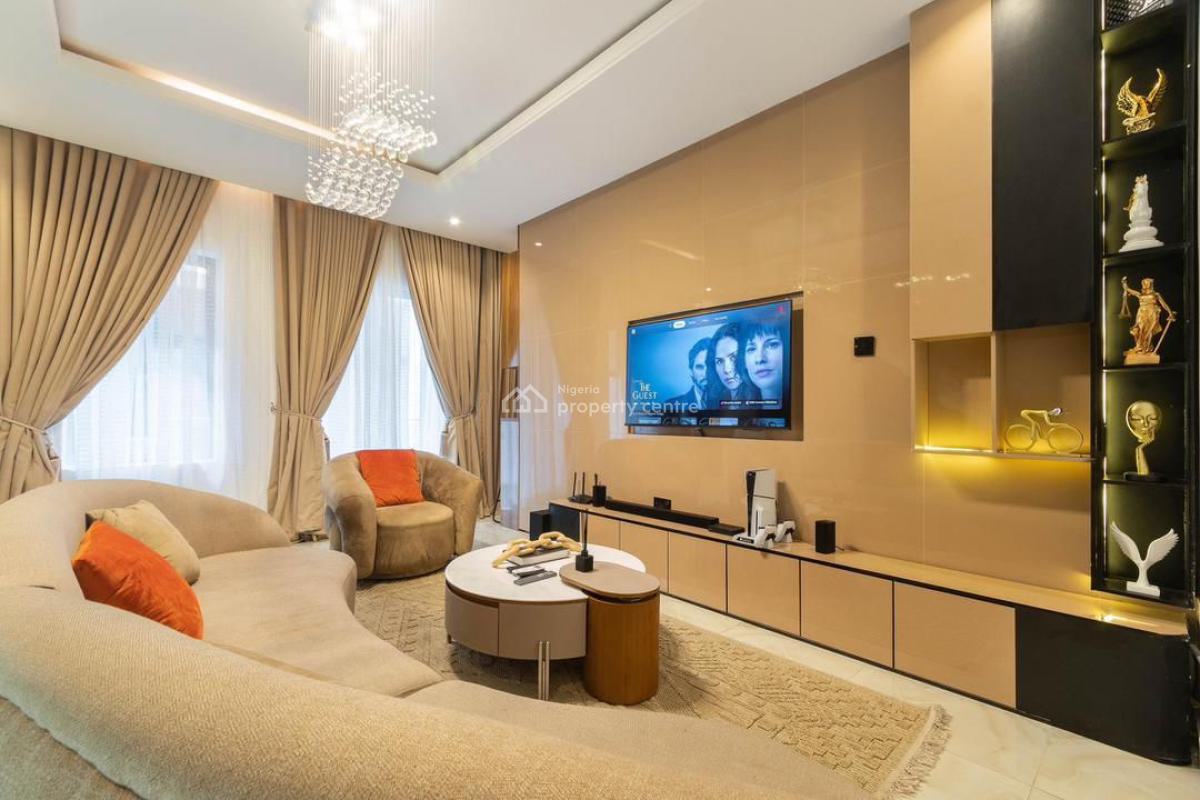 Beautifully Furnished 2 Bedrooms Penthouse Mansionette in a Good Location, Lekki Phase 1, Lekki, Lagos, Terraced Duplex Short Let