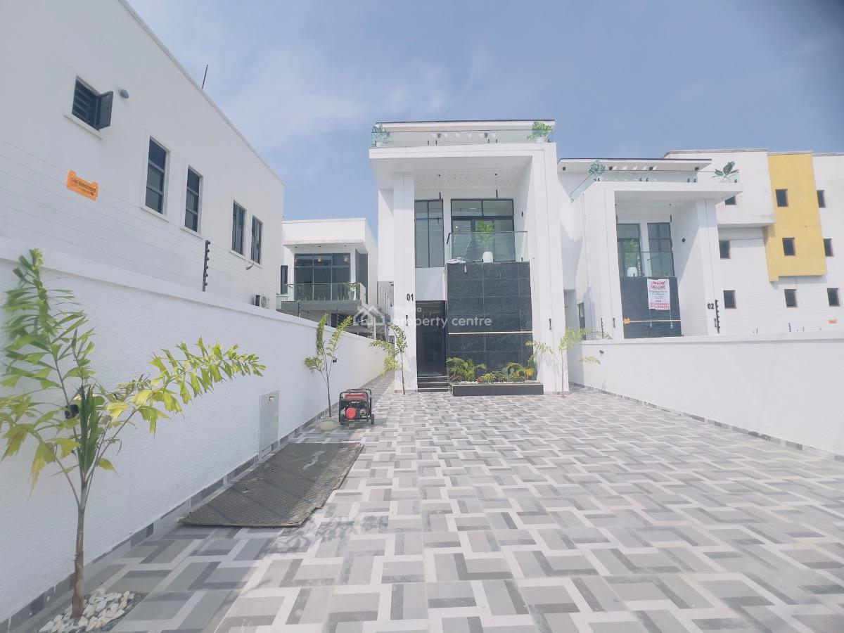 5 Bedroom Detached Duplex with Bq, Orchid Road, Lekki, Lagos, Detached Duplex for Sale