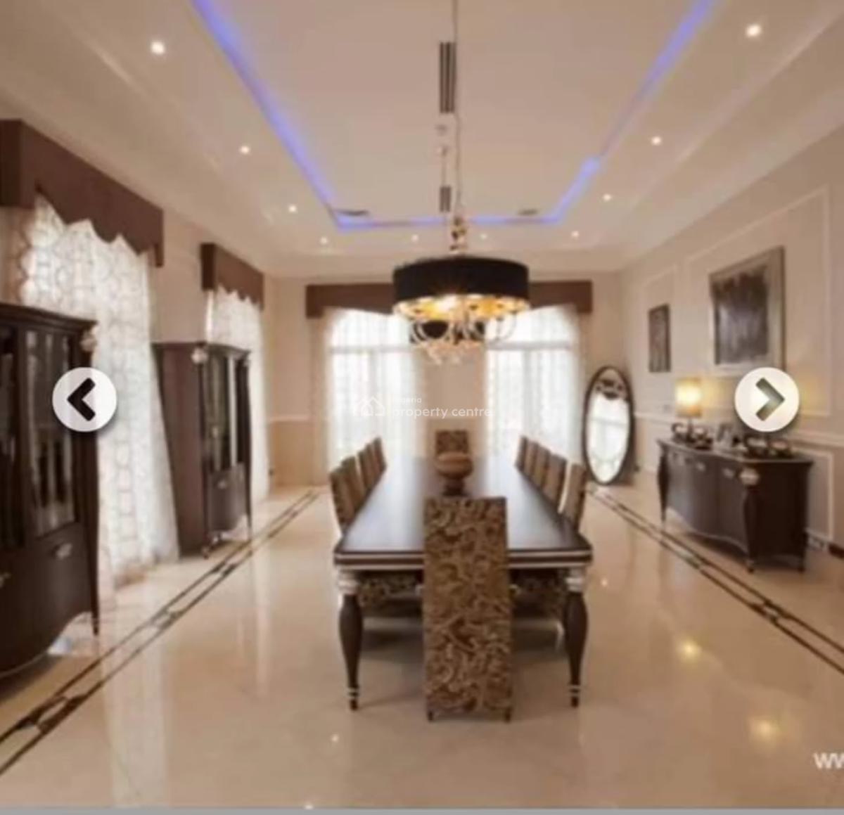 7 Bedroom Stand Alone Water Front Villa Duplex, Banana Island, Ikoyi, Lagos, Detached Duplex for Sale