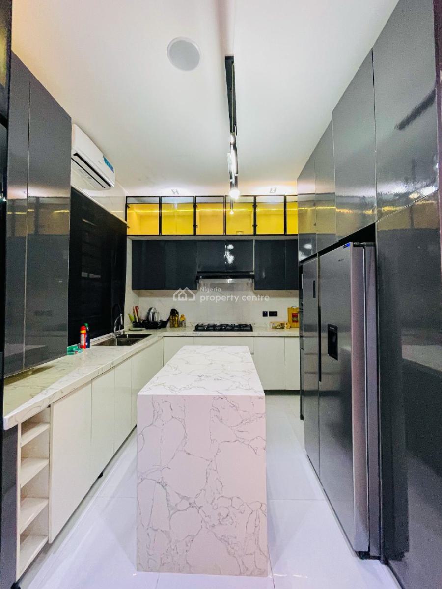 Luxury 4 Bedroom with Ps5, Pool, Snooker & Balcony, Ikate, Lekki, Lagos, Semi-detached Duplex Short Let