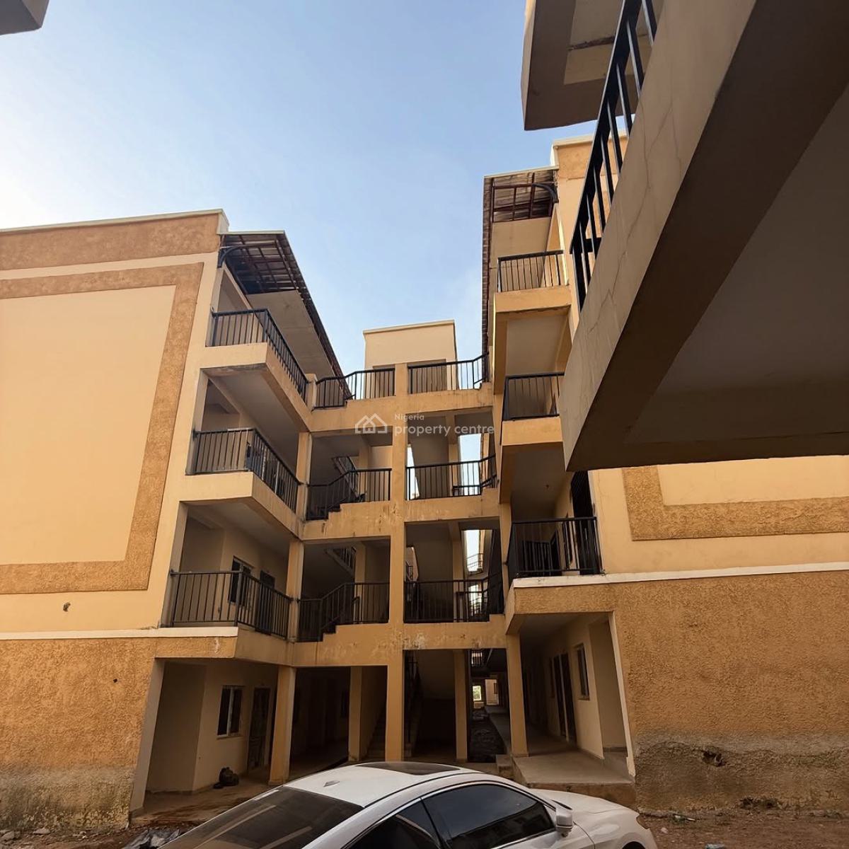Shell-finished 1 Bedroom Apartment (en-suite) with Private Kitchen, Life Camp, Abuja, Flat / Apartment for Sale