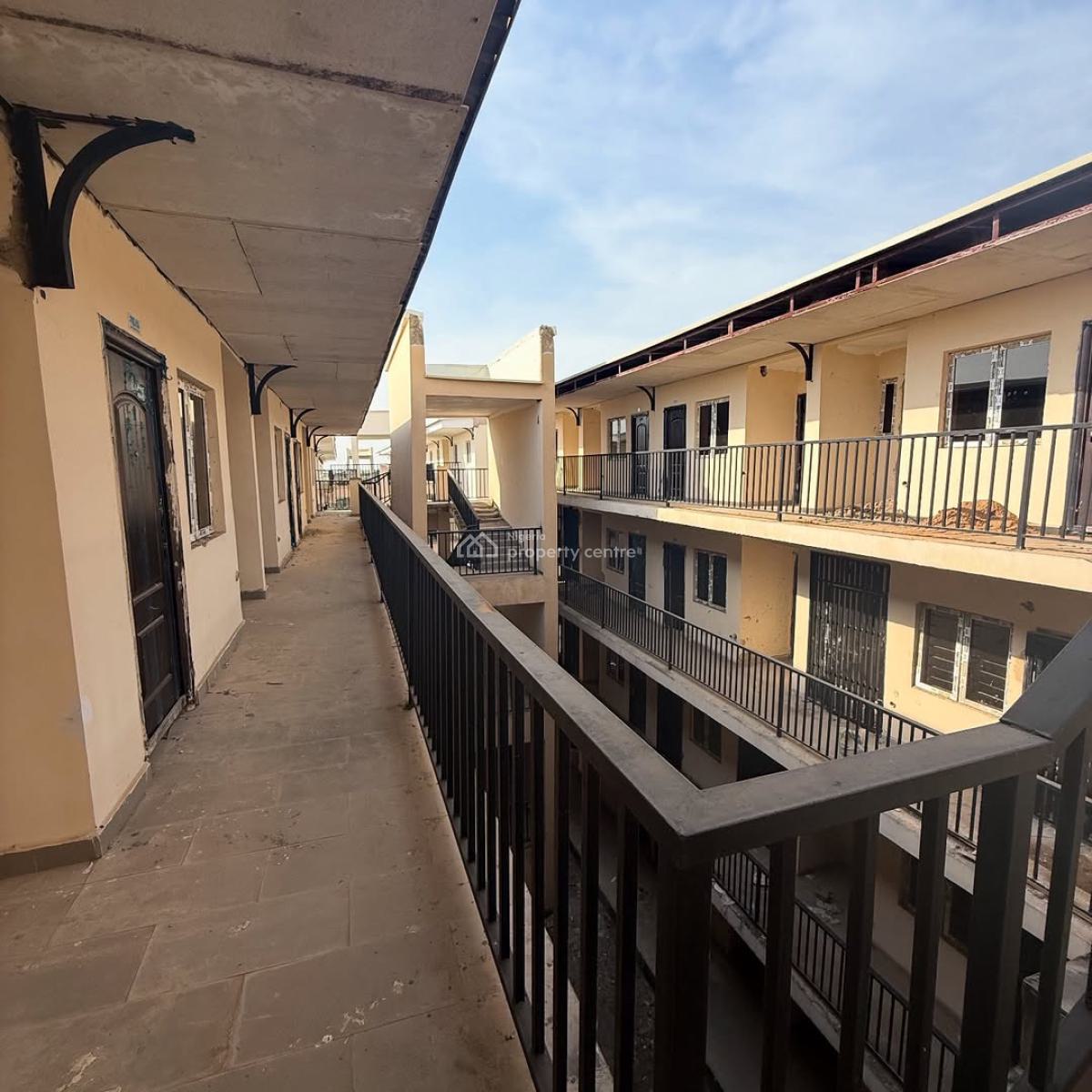 Shell-finished 1 Bedroom Apartment (en-suite) with Private Kitchen, Life Camp, Abuja, Flat / Apartment for Sale
