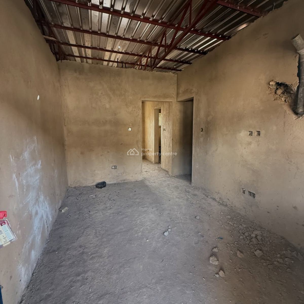 Shell-finished 1 Bedroom Apartment (en-suite) with Private Kitchen, Life Camp, Abuja, Flat / Apartment for Sale