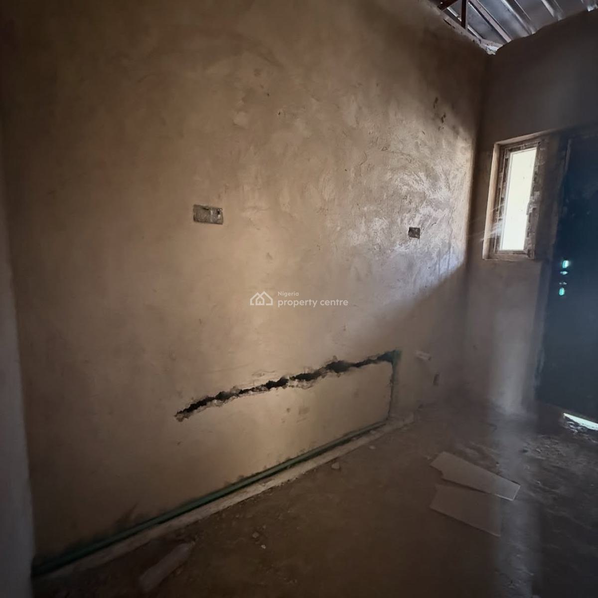 Shell-finished 1 Bedroom Apartment (en-suite) with Private Kitchen, Life Camp, Abuja, Flat / Apartment for Sale