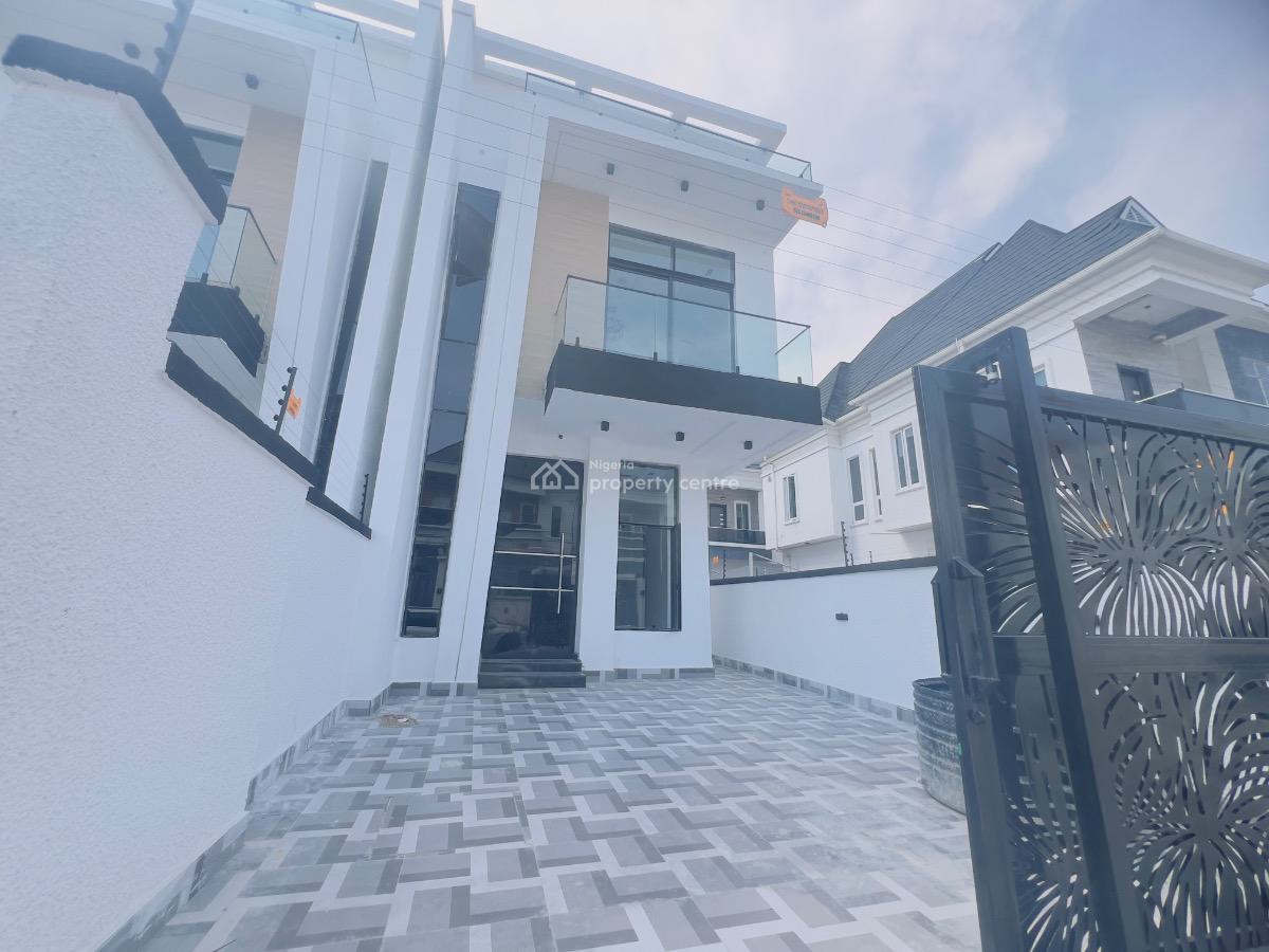 4 Bedroom Semi Detached Duplex with Bq, Orchid Road, Lekki, Lagos, Semi-detached Duplex for Sale