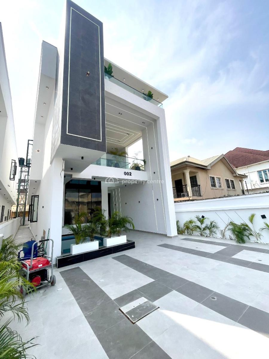 Luxury 5 Bedrooms Duplex with Swimming Pool, Rooftop, Terrace, Gym and Bq, Ikota, Lekki, Lagos, Detached Duplex for Sale