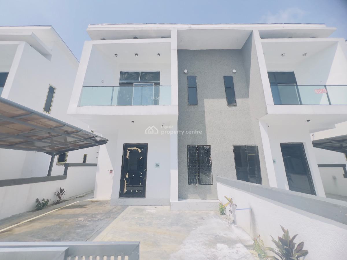 4bedroom Semi Detached Duplex with Bq, Orchid Road, Lekki, Lagos, Semi-detached Duplex for Sale