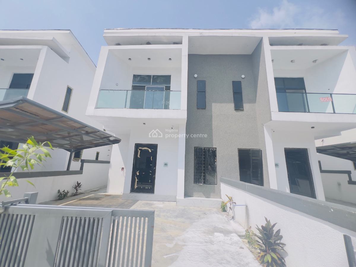 4bedroom Semi Detached Duplex with Bq, Orchid Road, Lekki, Lagos, Semi-detached Duplex for Sale
