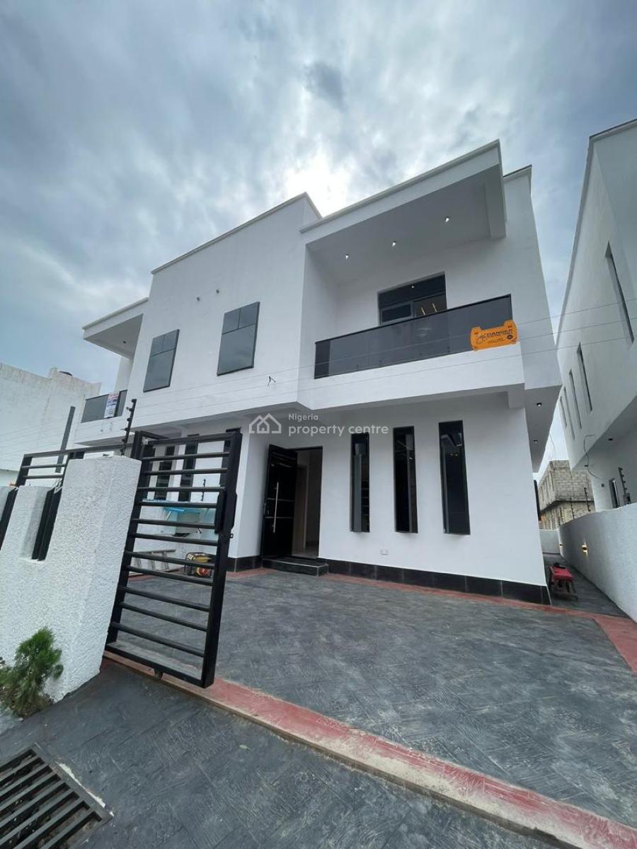 Stunning 4 Bedroom Semi Detached Duplex with Bq, Pool, Ajah, Lagos, House for Sale