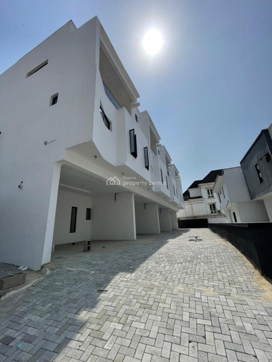 Newly Build 4 Bedroom Terrce Duplex with Bq., Ologolo, Lekki, Lagos, Terraced Duplex for Rent