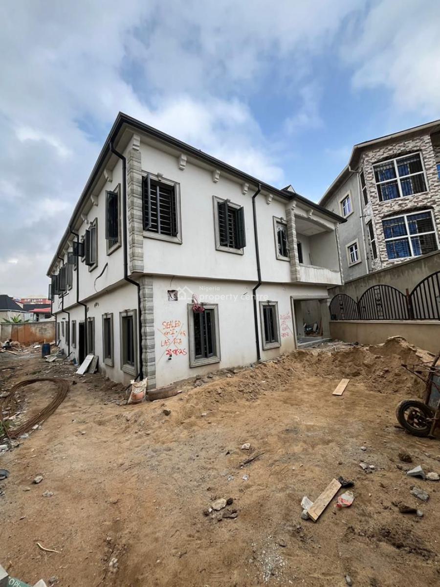 Luxury 4 Bedroom Semidetached Duplex in a Secured Estate, Brand New, Modern Architecture, Fully Fitted Kitchen, Pop Ceiling, Ojodu Berger, Ojodu, Lagos, Semi-detached Duplex for Sale