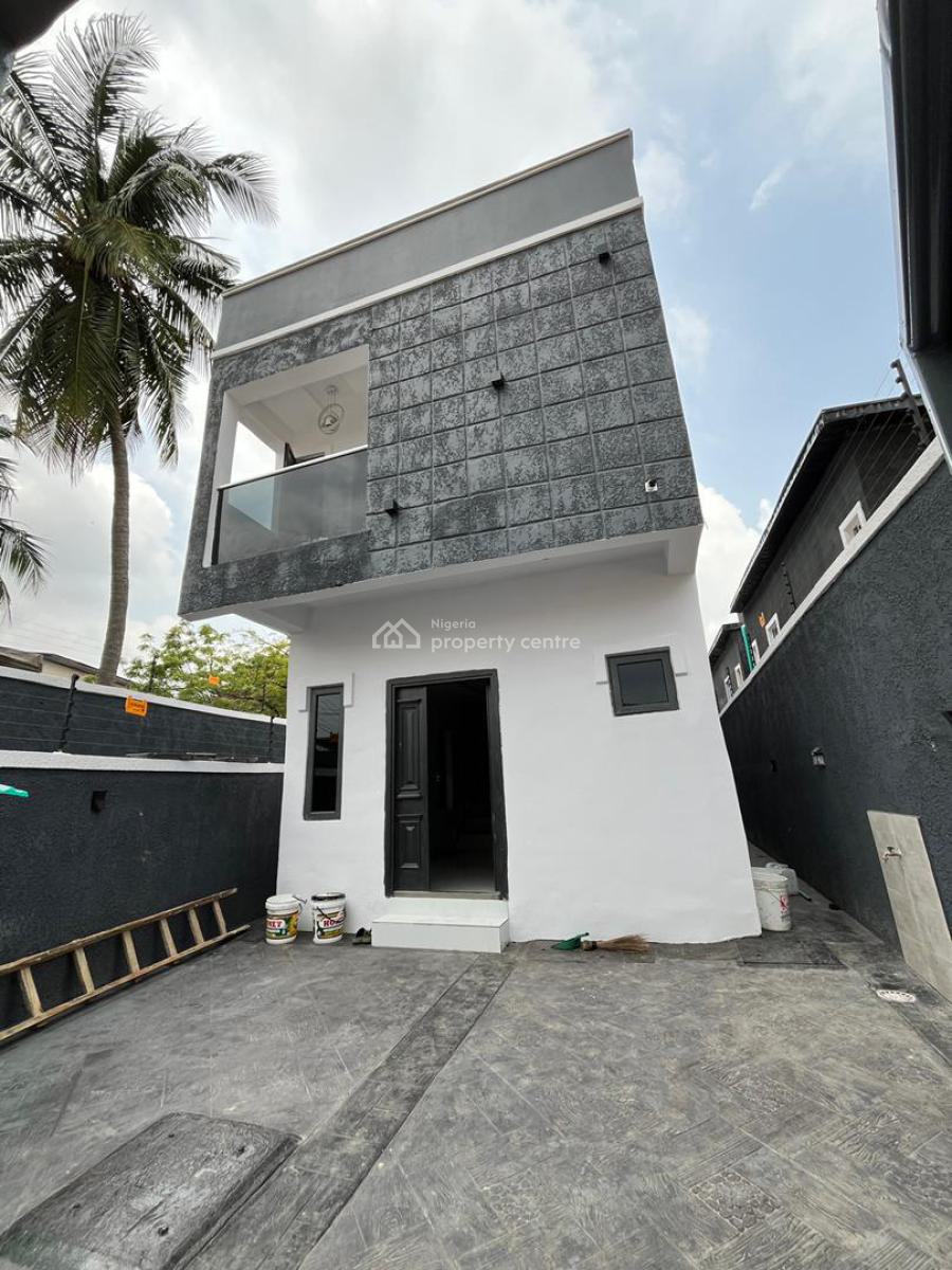 Luxury 4 Bedroom Fully Detached Duplex Plus Bq in an Estate, Ojodu Berger, Ojodu, Lagos, Detached Duplex for Sale