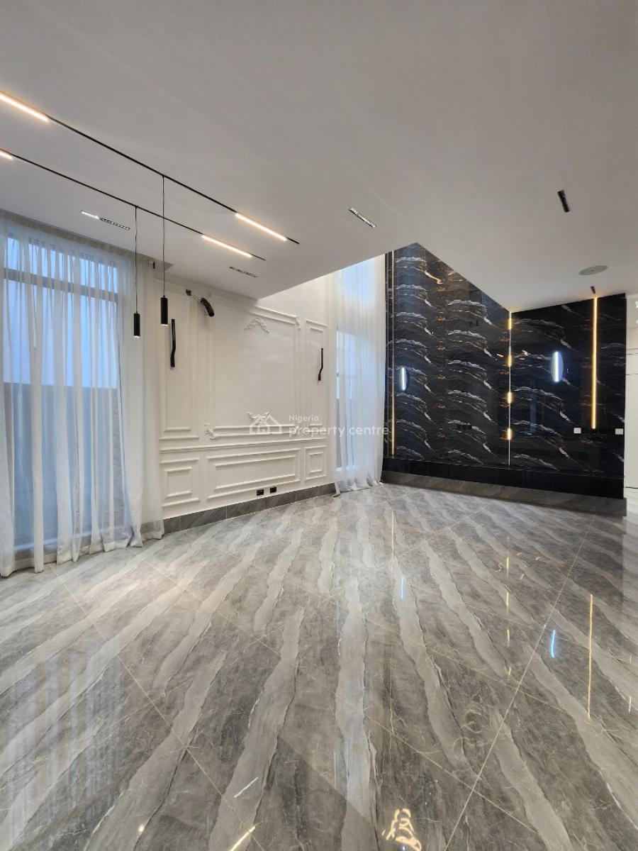 Luxury 5 Bedropm Detached Duplex with Bq & Pool in a Secured Estate, Chevron, Lekki, Lagos, Detached Duplex for Sale