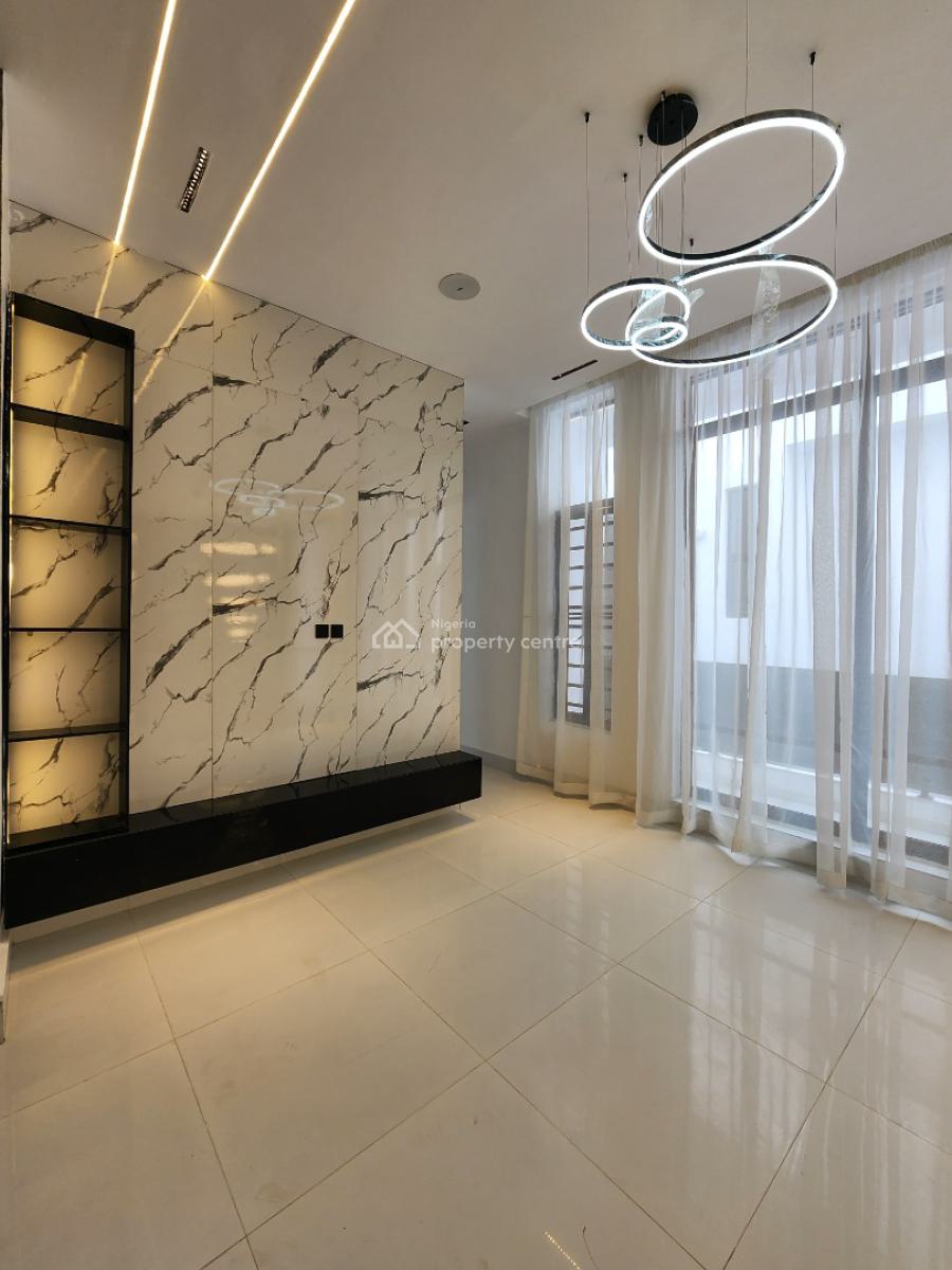 Luxury 5 Bedropm Detached Duplex with Bq & Pool in a Secured Estate, Chevron, Lekki, Lagos, Detached Duplex for Sale