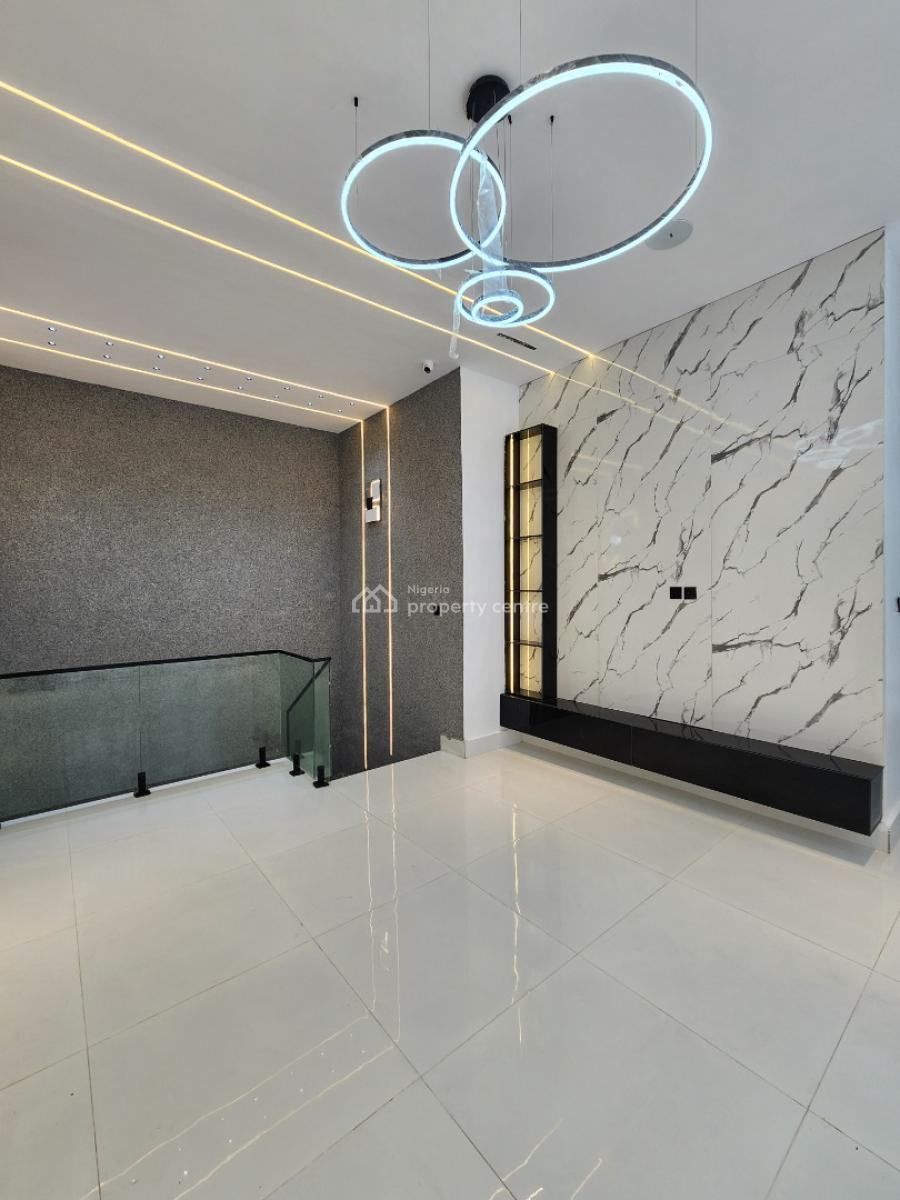 Luxury 5 Bedropm Detached Duplex with Bq & Pool in a Secured Estate, Chevron, Lekki, Lagos, Detached Duplex for Sale