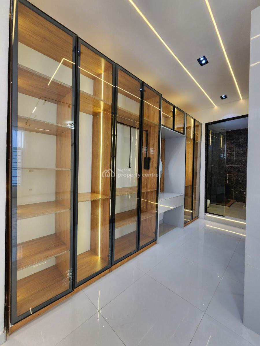 Luxury 5 Bedropm Detached Duplex with Bq & Pool in a Secured Estate, Chevron, Lekki, Lagos, Detached Duplex for Sale