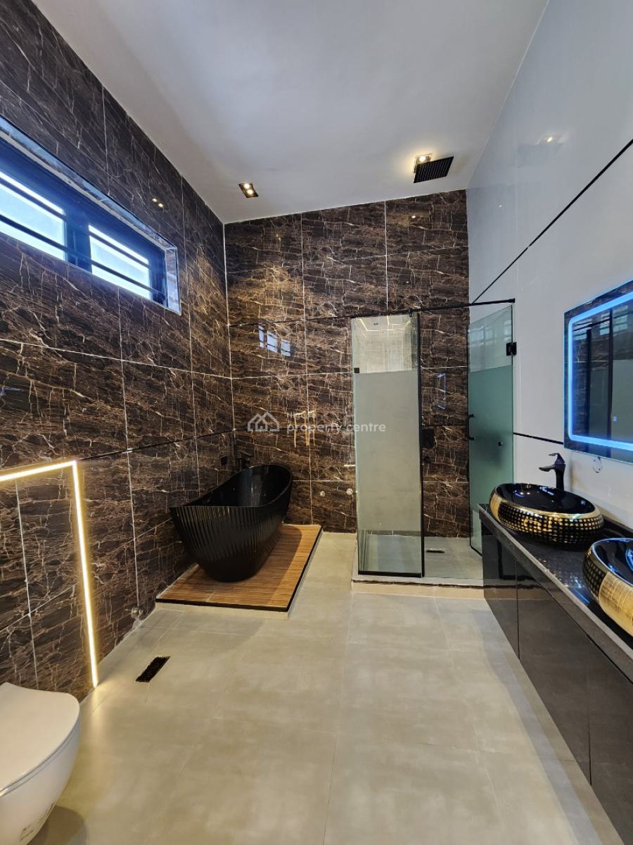 Luxury 5 Bedropm Detached Duplex with Bq & Pool in a Secured Estate, Chevron, Lekki, Lagos, Detached Duplex for Sale