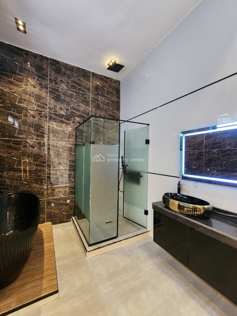 Luxury 5 Bedropm Detached Duplex with Bq & Pool in a Secured Estate, Chevron, Lekki, Lagos, Detached Duplex for Sale