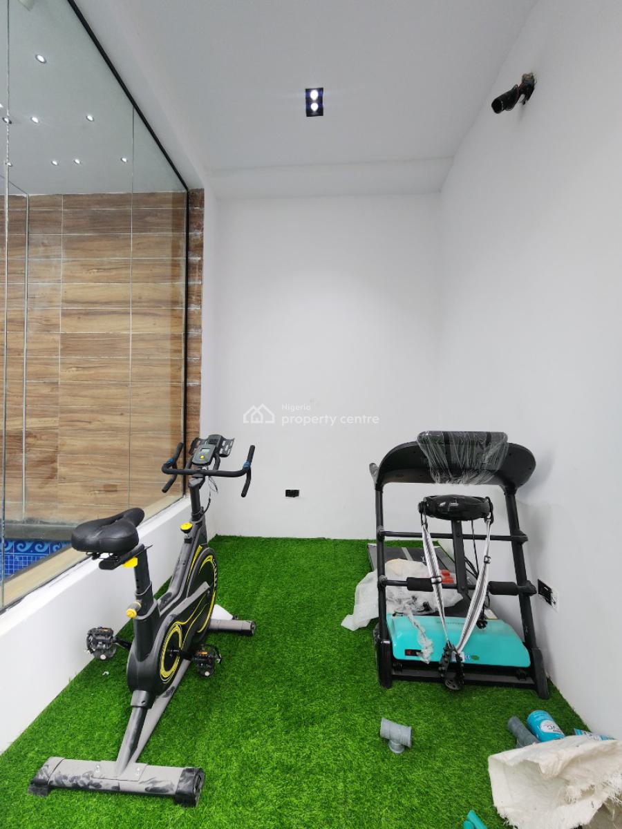 Luxury 5 Bedropm Detached Duplex with Bq & Pool in a Secured Estate, Chevron, Lekki, Lagos, Detached Duplex for Sale