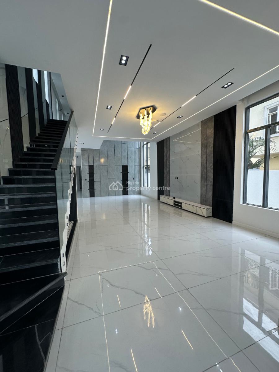 High- End Luxurious 5 Bedroom Duplex + Bq, Pool, Gym & Cinema, Chevron, Lekki, Lagos, House for Sale