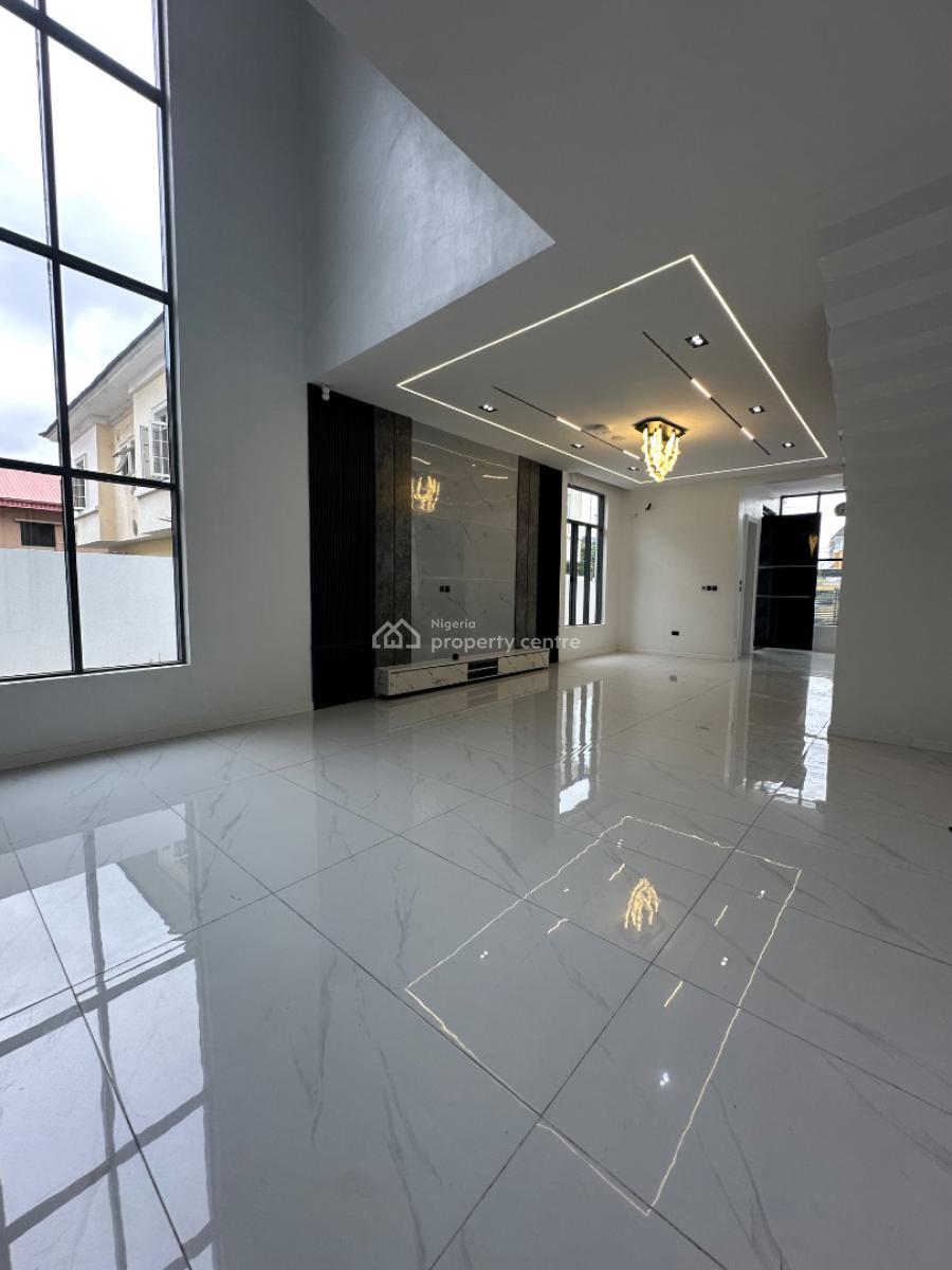 High- End Luxurious 5 Bedroom Duplex + Bq, Pool, Gym & Cinema, Chevron, Lekki, Lagos, House for Sale