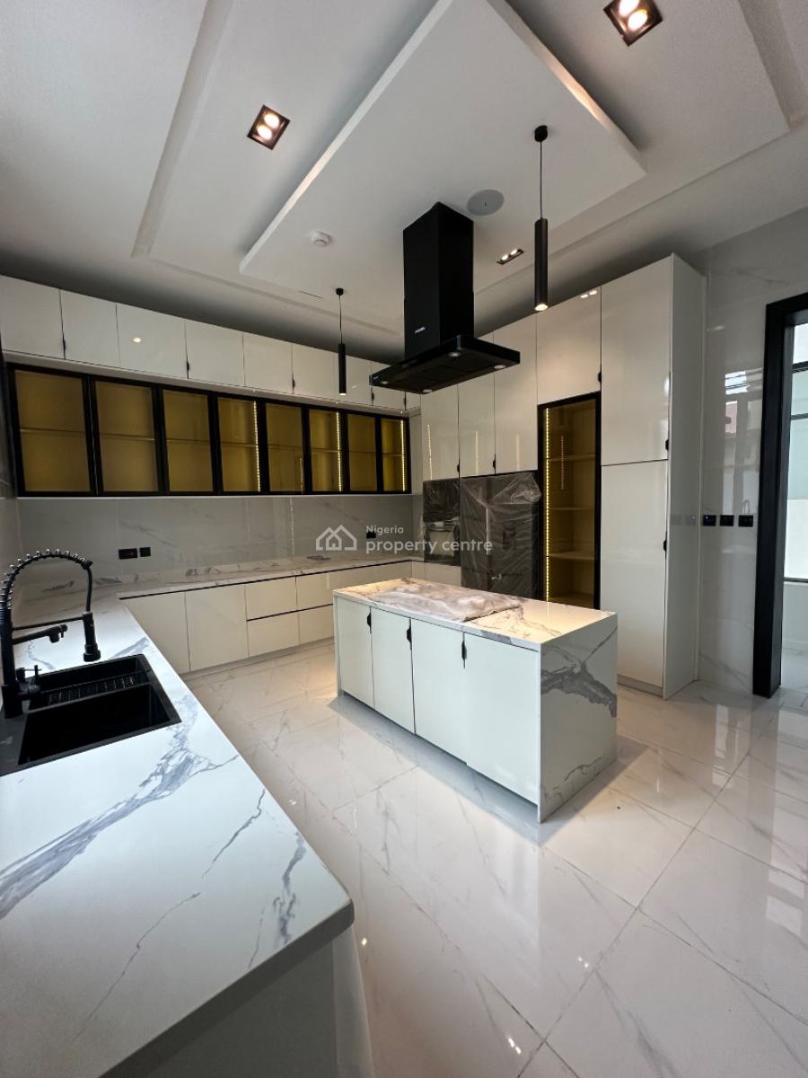 High- End Luxurious 5 Bedroom Duplex + Bq, Pool, Gym & Cinema, Chevron, Lekki, Lagos, House for Sale