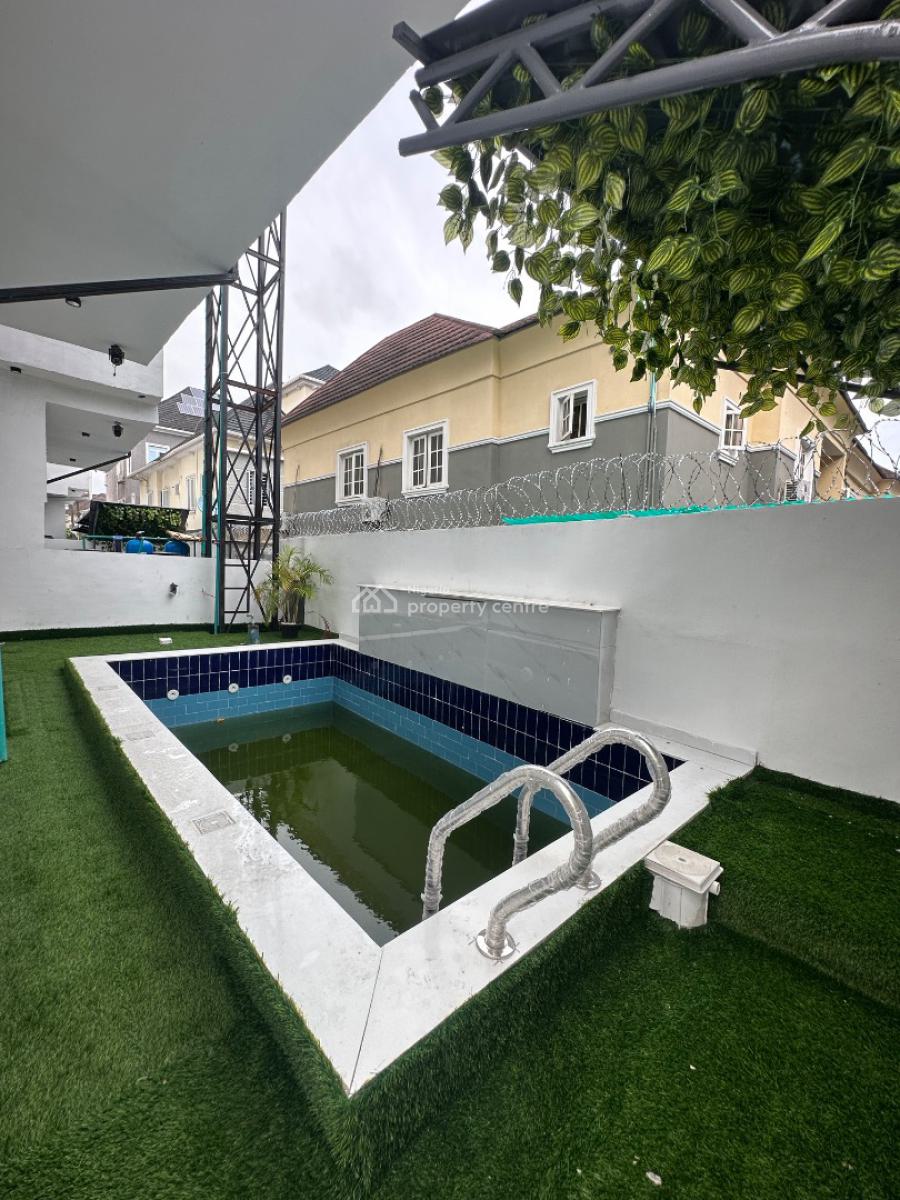 High- End Luxurious 5 Bedroom Duplex + Bq, Pool, Gym & Cinema, Chevron, Lekki, Lagos, House for Sale