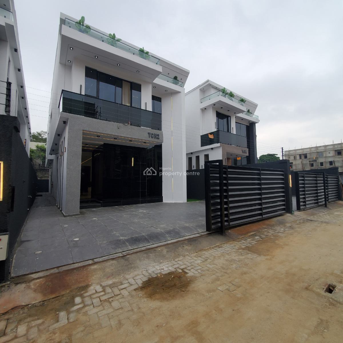 Excellent 5bedroom Duplex with a Bq and a Pool Within a Call to Access, Chevron Tollgate, Lekki, Lagos, House for Sale