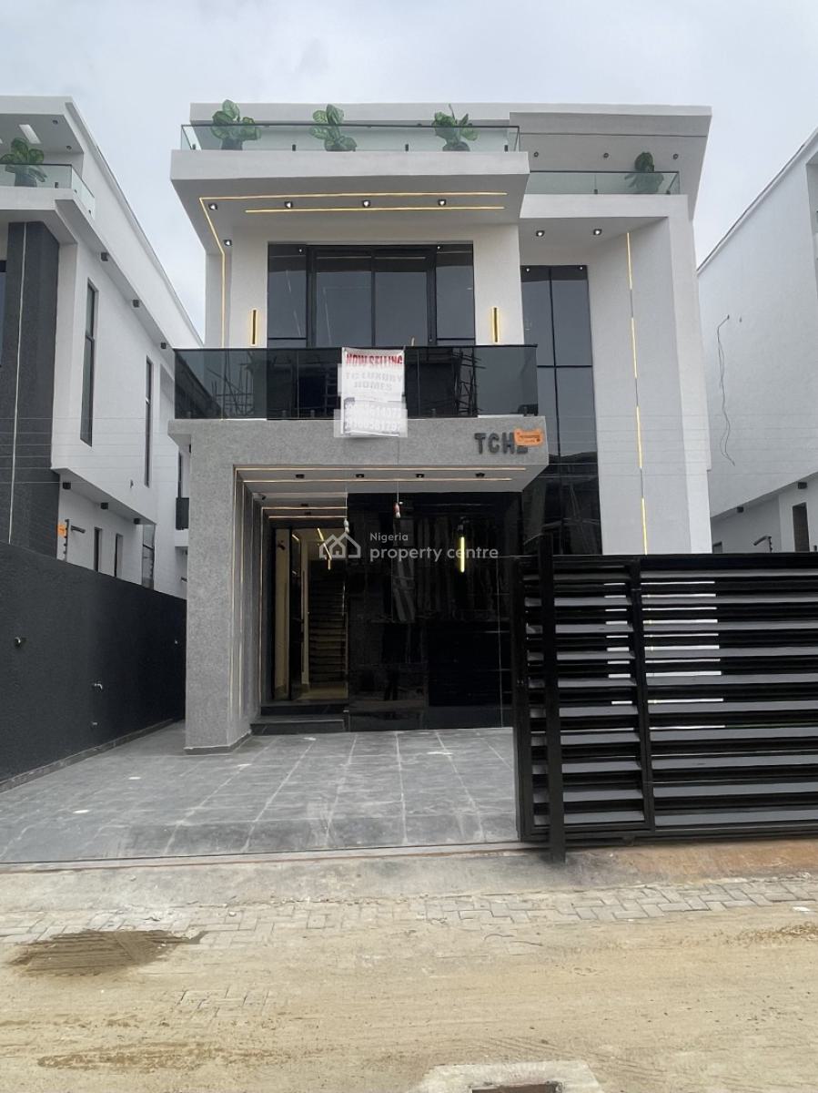 Luxury 5 Bedroom Fully Detached Duplex with Swimming Pool, Chevron, Lekki, Lagos, Detached Duplex for Sale