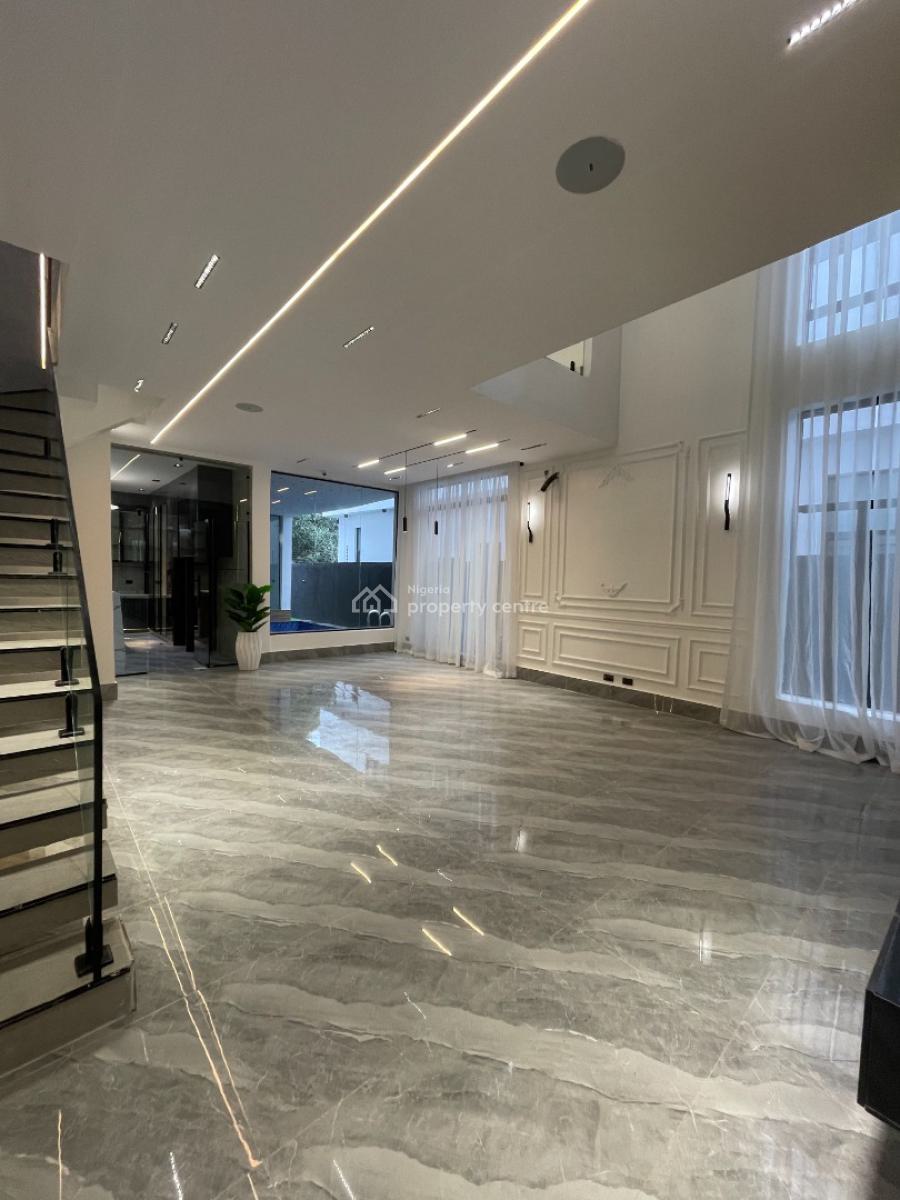 Luxury 5 Bedroom Fully Detached Duplex with Swimming Pool, Chevron, Lekki, Lagos, Detached Duplex for Sale