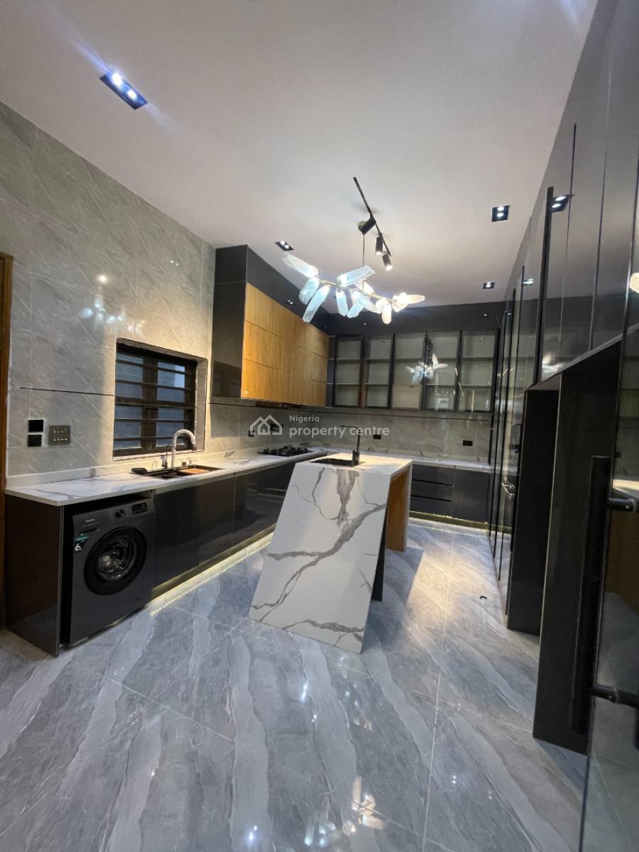 Luxury 5 Bedroom Fully Detached Duplex with Swimming Pool, Chevron, Lekki, Lagos, Detached Duplex for Sale