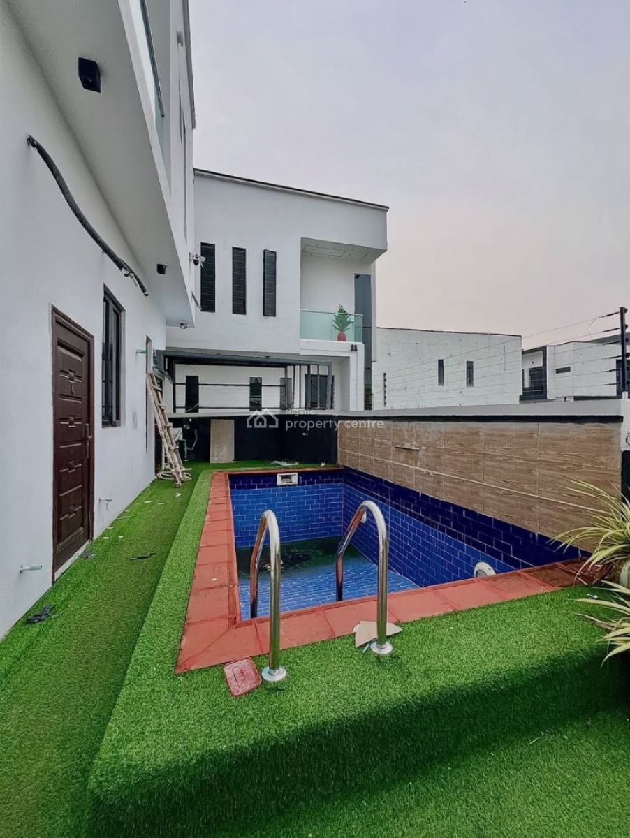 Tastefully Finished 4 Bedroom Detached Duplex with a Swimming Pool +bq, Ikota Villa Estate, Behind Mega Chicken, Ikota, Lekki, Lagos, Detached Duplex for Rent