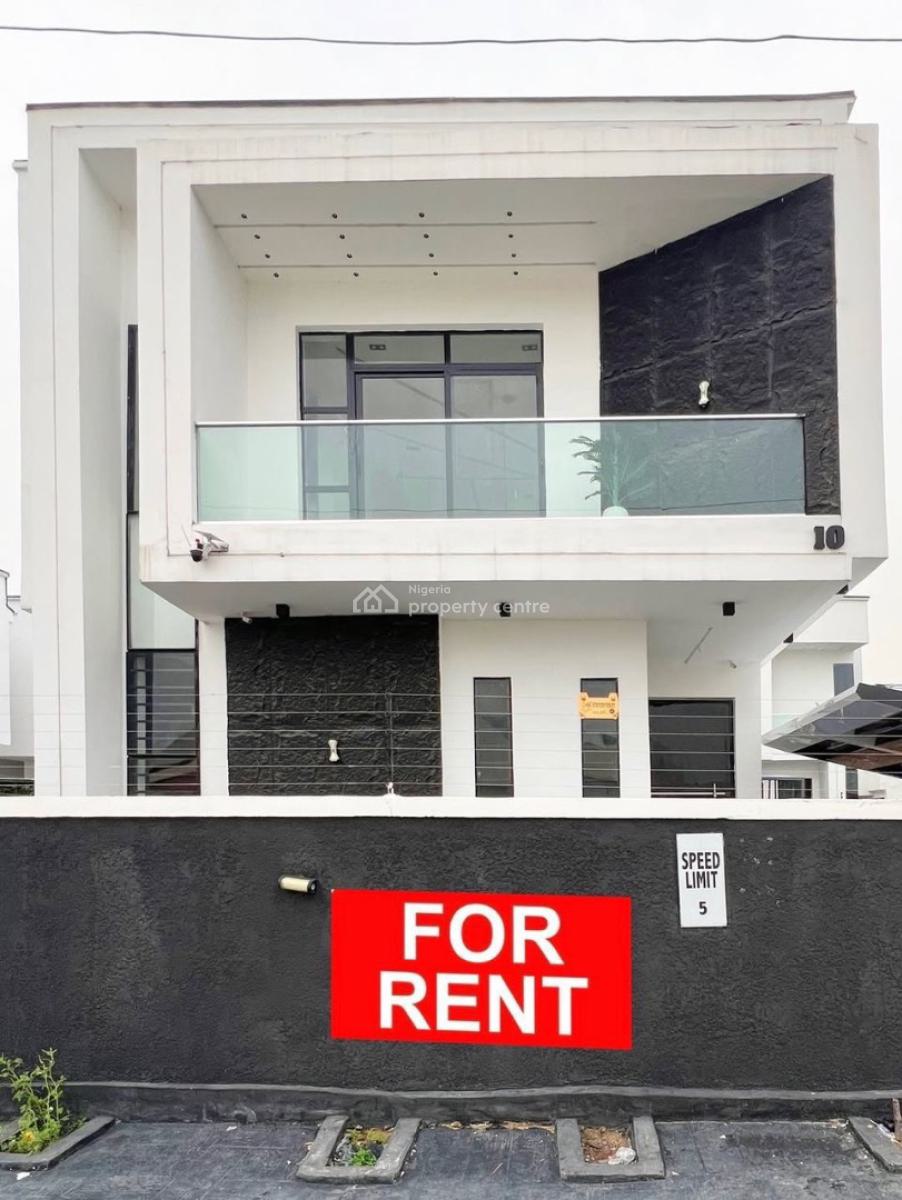 Tastefully Finished 4 Bedrooms Detached Duplex with a Swimming Pool + Bq, Ikota Villa Estate, Behind Mega Chicken, Ikota, Lekki, Lagos, Detached Duplex for Rent