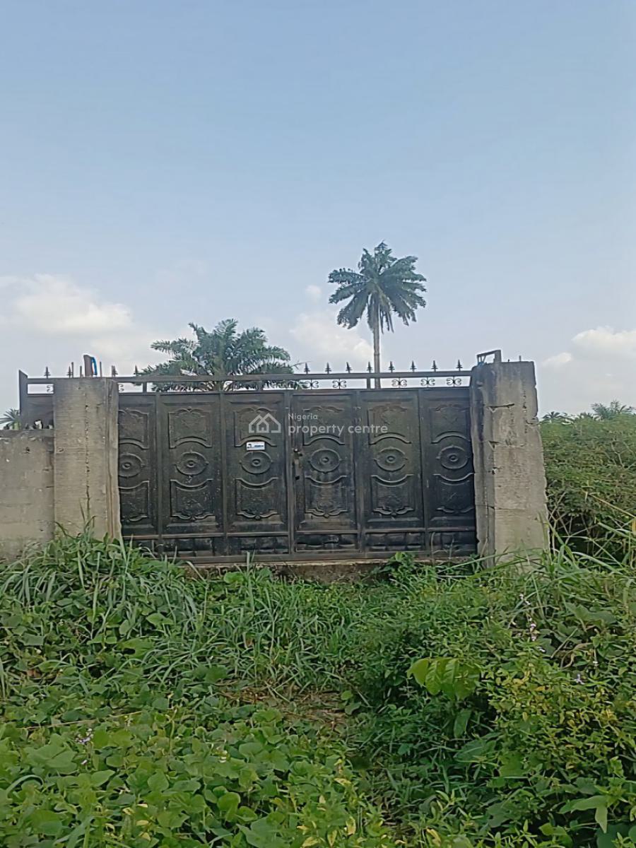Fenced and Gated 11 Plots of Land, Aluu- Omagwa Major Road, Port Harcourt, Rivers, Mixed-use Land for Sale