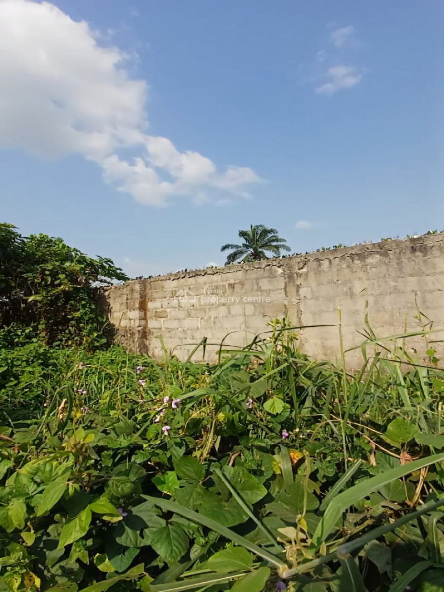 Fenced and Gated 11 Plots of Land, Aluu- Omagwa Major Road, Port Harcourt, Rivers, Mixed-use Land for Sale