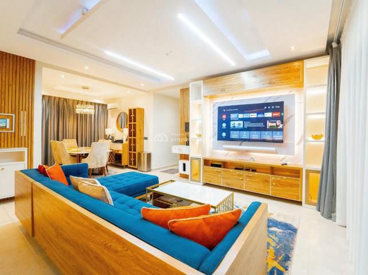 Fully Furnished 3bedroom Flat Comes Swimming Pool, Ikate, Ikate, Lekki, Lagos, Flat / Apartment for Rent