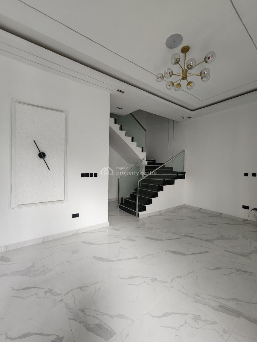 Lovely 4 Bedroom Semi Detached Duplex with Bq in a Secured Estate, Chevron, Lekki, Lagos, Semi-detached Duplex for Sale