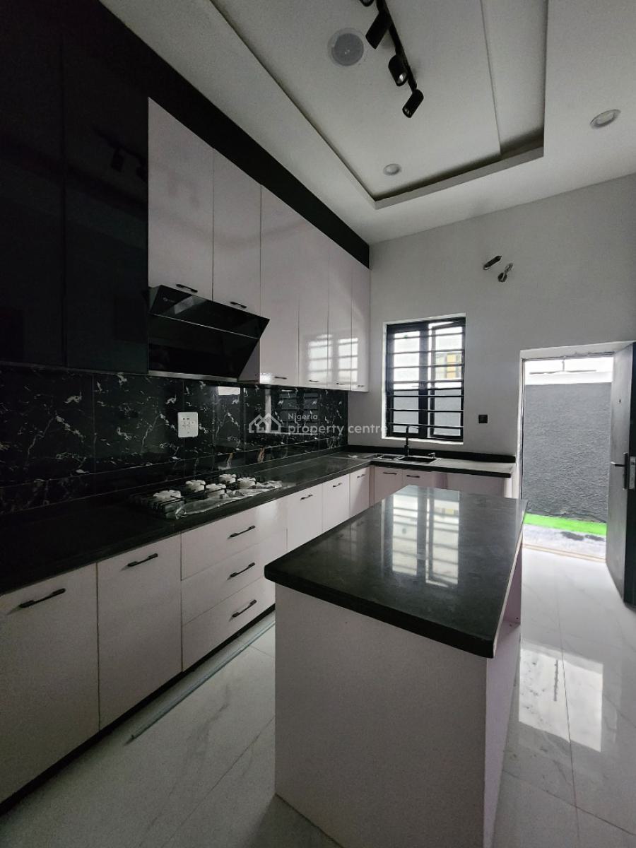 Lovely 4 Bedroom Semi Detached Duplex with Bq in a Secured Estate, Chevron, Lekki, Lagos, Semi-detached Duplex for Sale