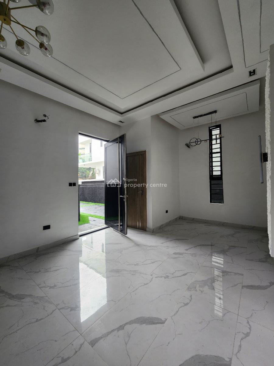 Lovely 4 Bedroom Semi Detached Duplex with Bq in a Secured Estate, Chevron, Lekki, Lagos, Semi-detached Duplex for Sale