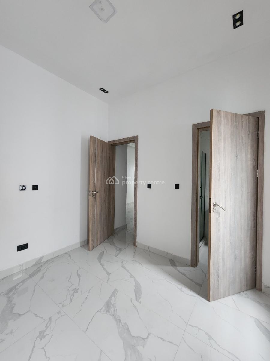 Lovely 4 Bedroom Semi Detached Duplex with Bq in a Secured Estate, Chevron, Lekki, Lagos, Semi-detached Duplex for Sale