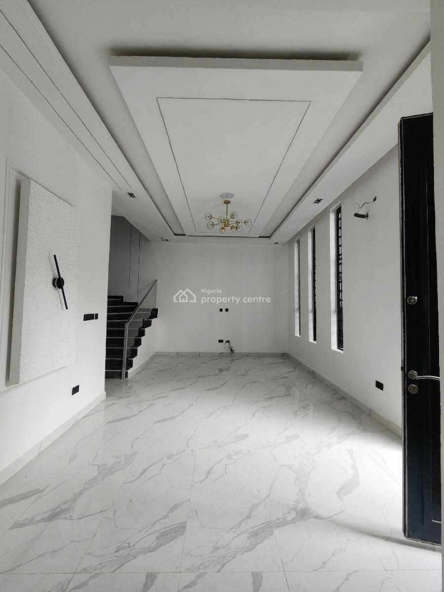 Lovely 4 Bedroom Semi Detached Duplex with Bq in a Secured Estate, Chevron, Lekki, Lagos, Semi-detached Duplex for Sale