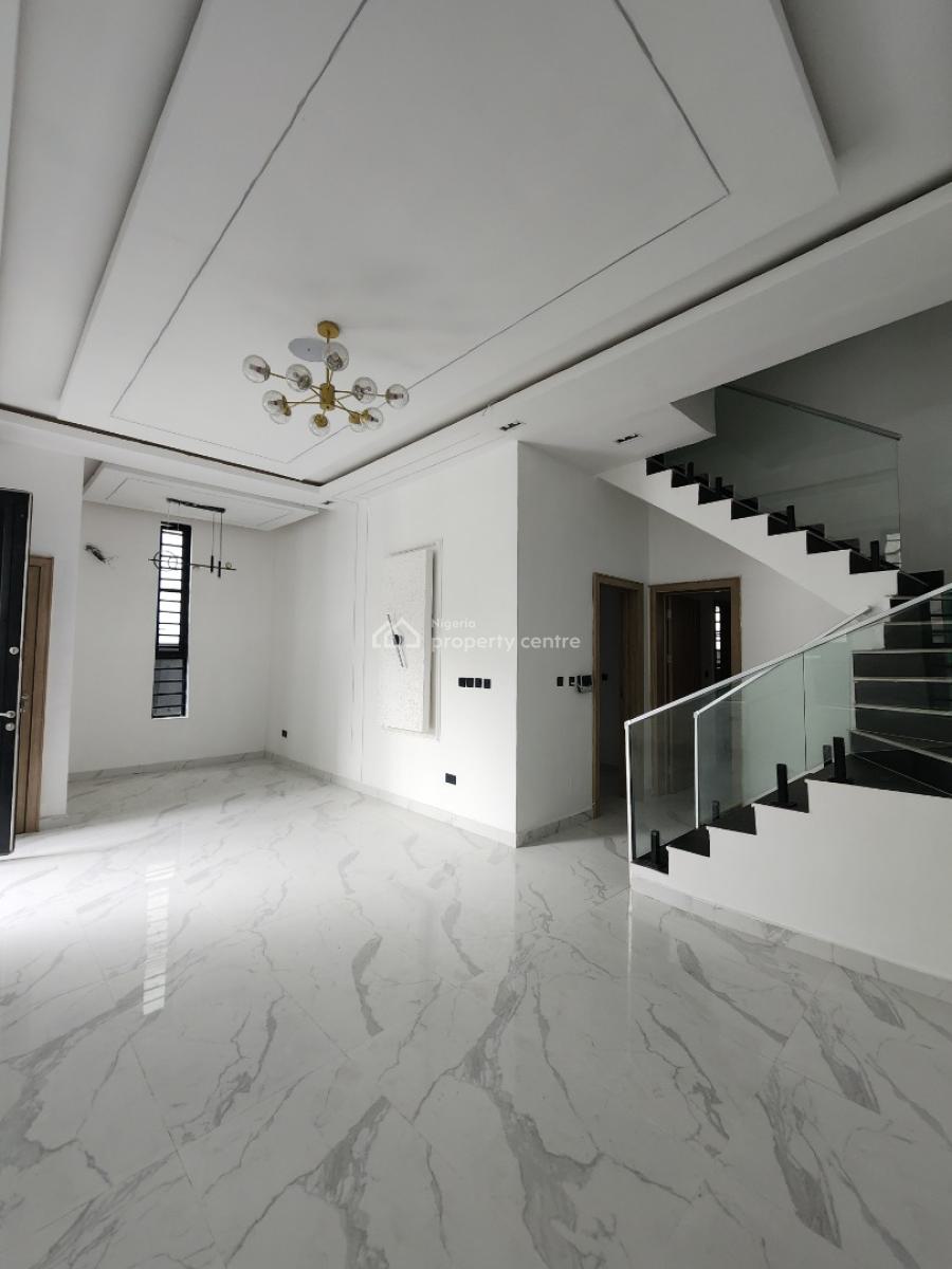 Lovely 4 Bedroom Semi Detached Duplex with Bq in a Secured Estate, Chevron, Lekki, Lagos, Semi-detached Duplex for Sale